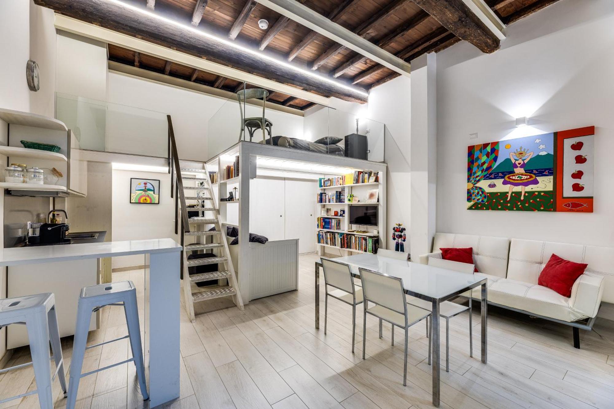 Rome Historic Center Cozy Loft Apartamento Exterior foto
